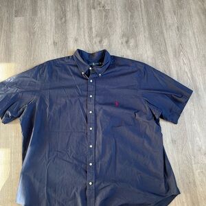 Ralph Lauren Dark Blue Button Down Shirt